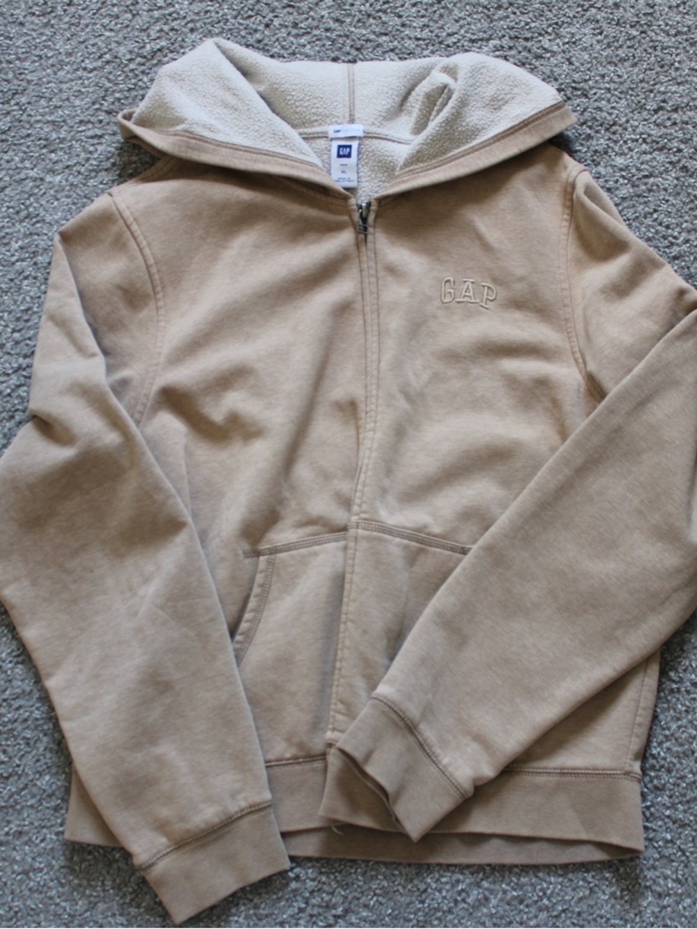 GAP GAPstretch Vintage Zip-Up Hoodie